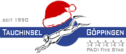 Tauchinsel Göppingen Logo Weihnachten